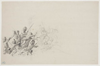 TvB T 117
<br/>
Studieblad met soldaten
<br/>
<em></em>